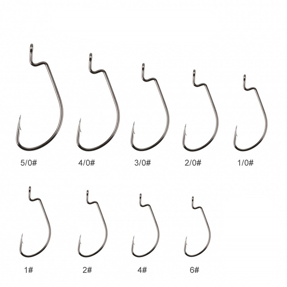 20 개/몫 넓은 간격 텍사스 낚시 후크 오프셋 fis - Fishing Hook Assortment 리뷰 및 가격