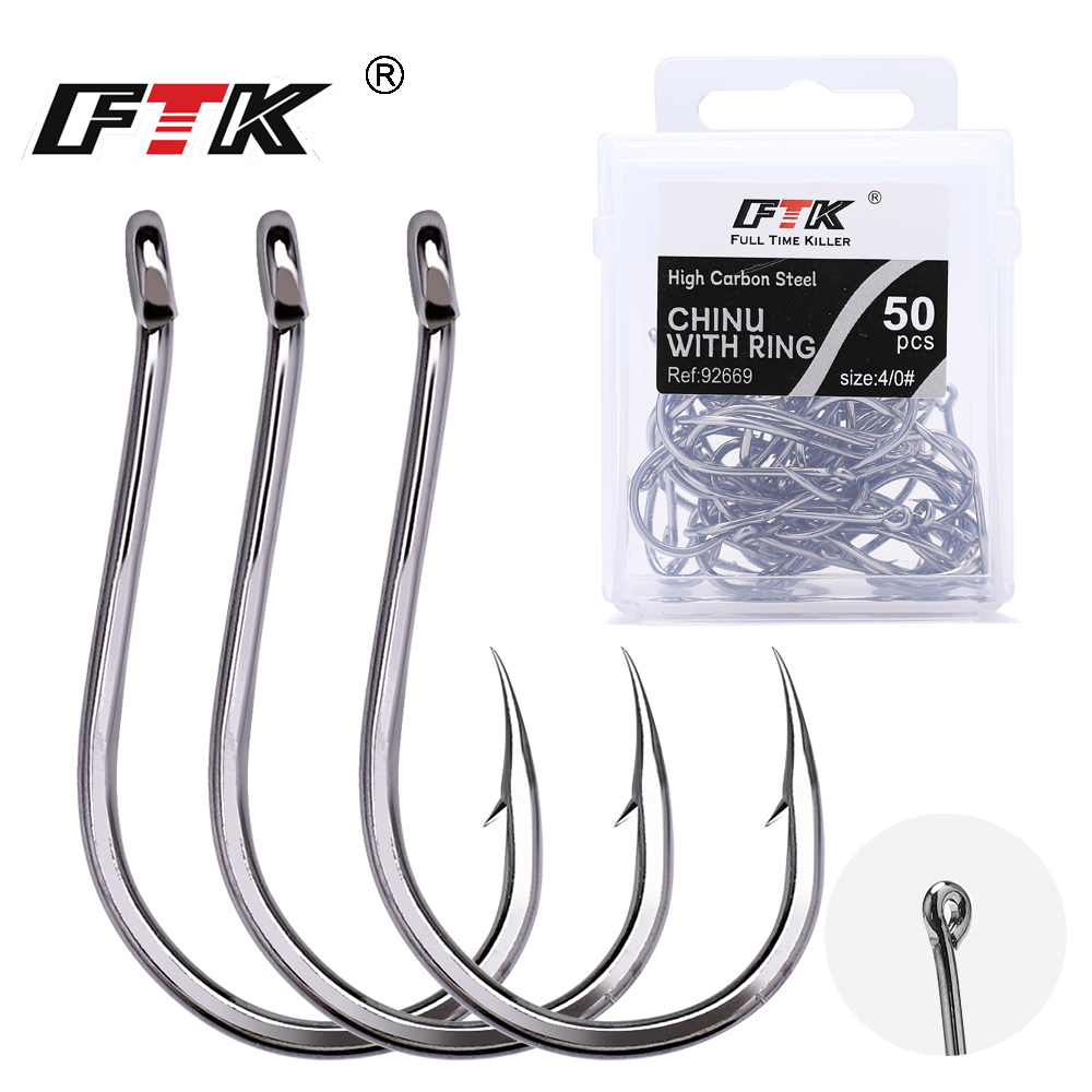 FTK CHINU 링형 미늘가 있는 낚시바늘 1/0 # - Fishing Hook Assortment 리뷰 및 가격