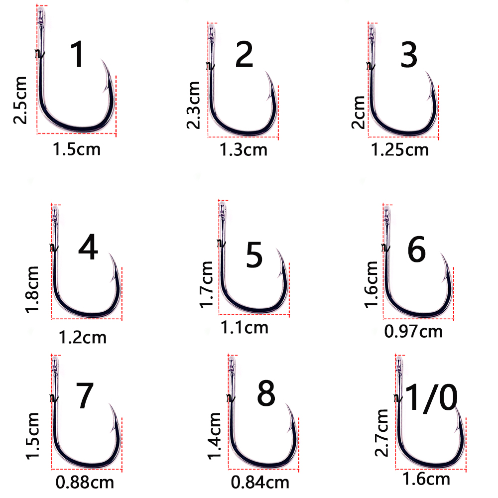 20 개/몫 이세마 1/0 # -14 #   낚시 후크 - Fishing Hook Assortment 리뷰 및 가격