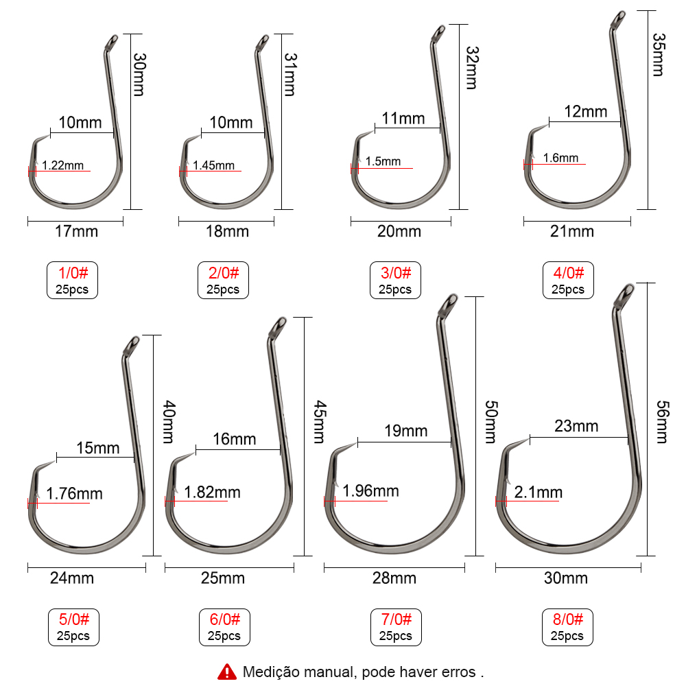 FTK 낚시 바늘 낚시용 문어 원형 바늘 1-6 # - - Fishing Hook Circle 리뷰 및 가격